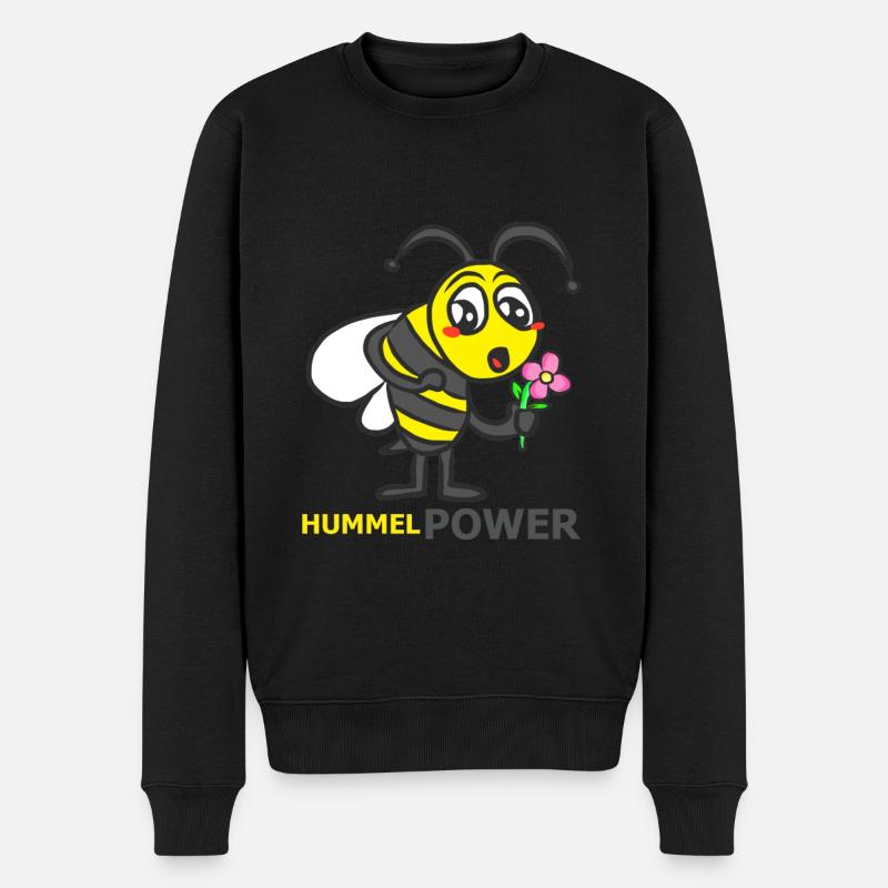 HUMMEL - Männer Premium Bio Pullover - Schwarz