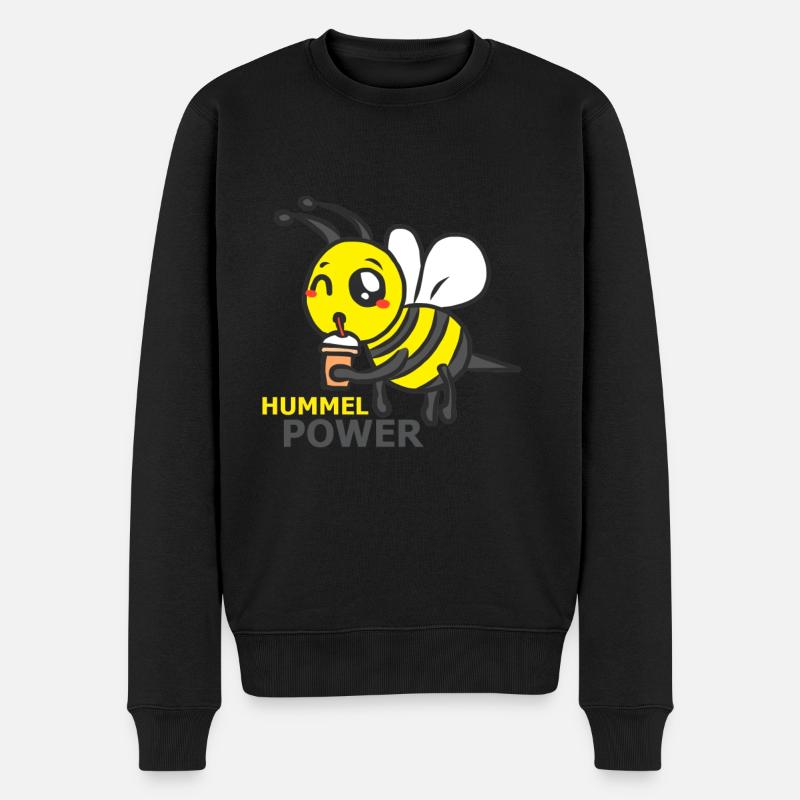 HUMMEL - Männer Premium Bio Pullover - Schwarz