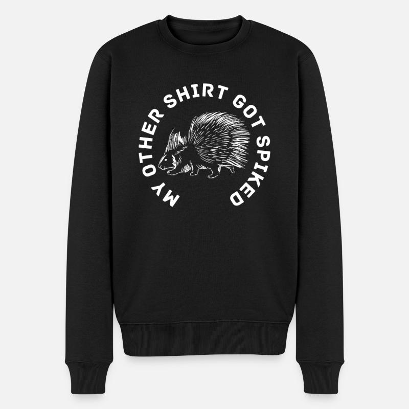Porc-épic - Pull Premium bio Homme - noir