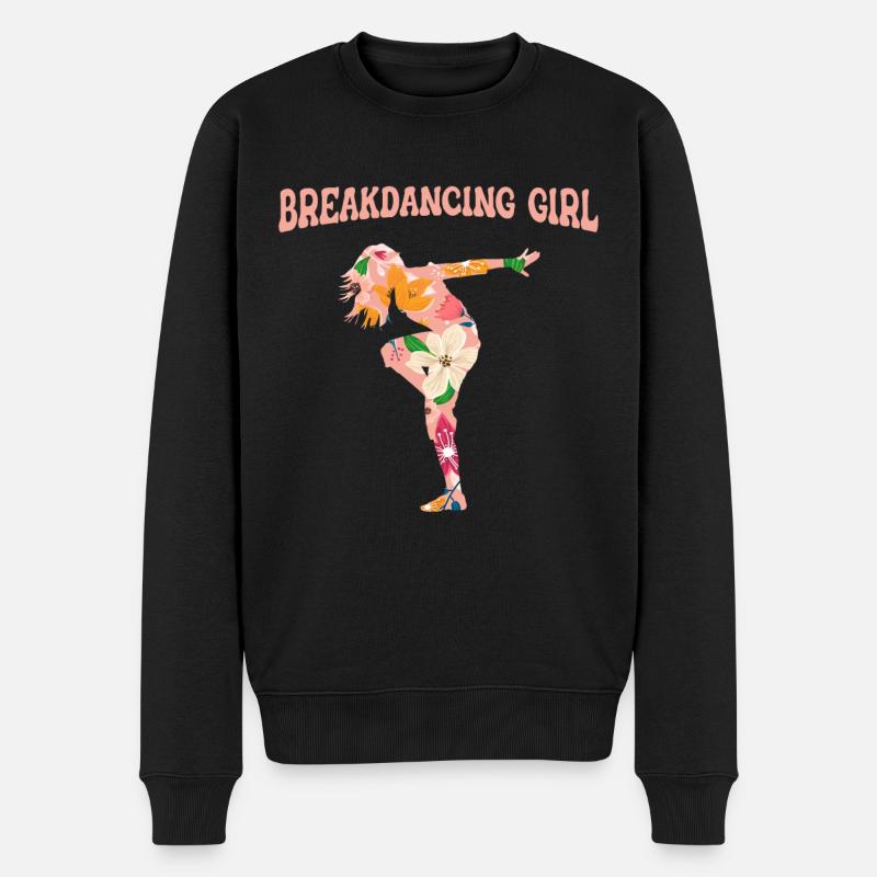 Breakdance Breakdancer Breakdancing - Men's Premium Organic Jumper - black