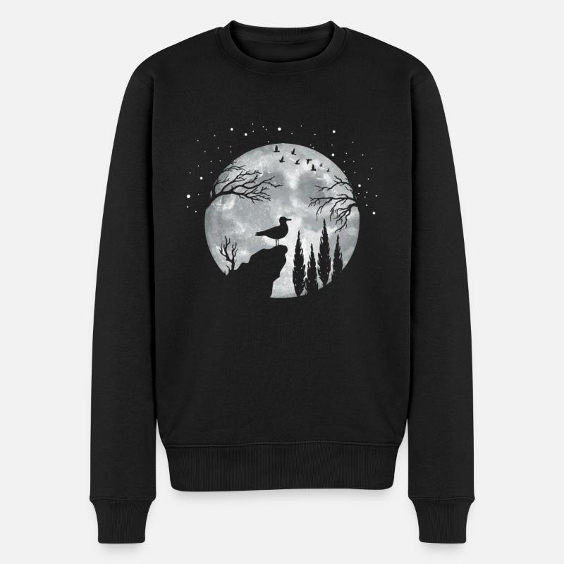 Mouette Mouette - Pull Premium bio Homme - noir