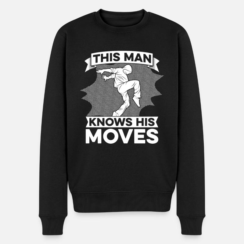 Danse dansante - Pull Premium bio Homme - noir