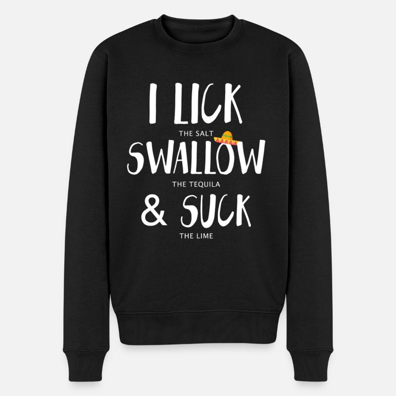 Alcool - Pull Premium bio Homme - noir