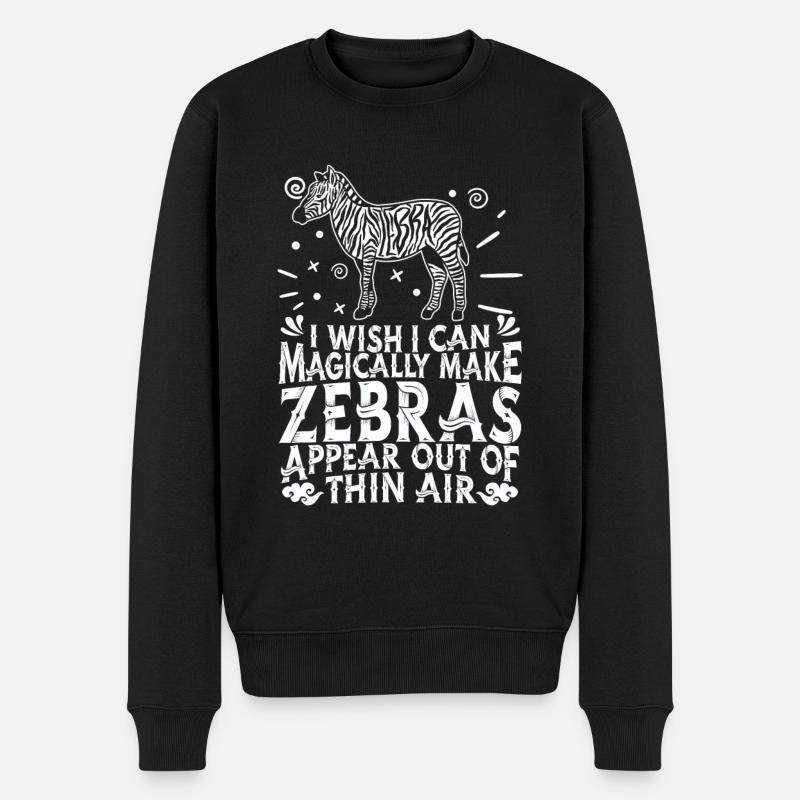 Zèbre - Pull Premium bio Homme - noir