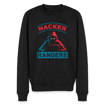 Programmer Coder Software Developer - Men's Premium Organic Jumper - black - Front - Nico (187cm)