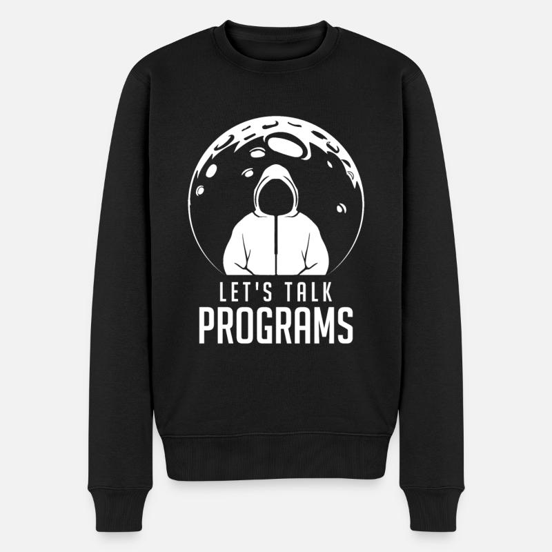 Programmer Coder Software Developer - Men's Premium Organic Jumper - black