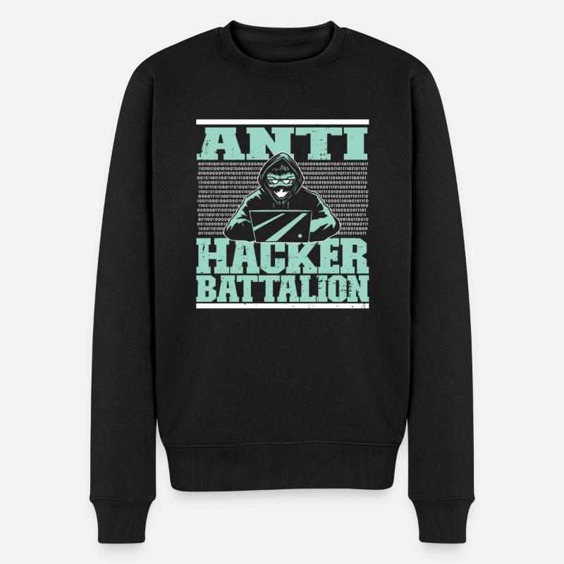 Programmer Coder Software Developer - Men's Premium Organic Jumper - black