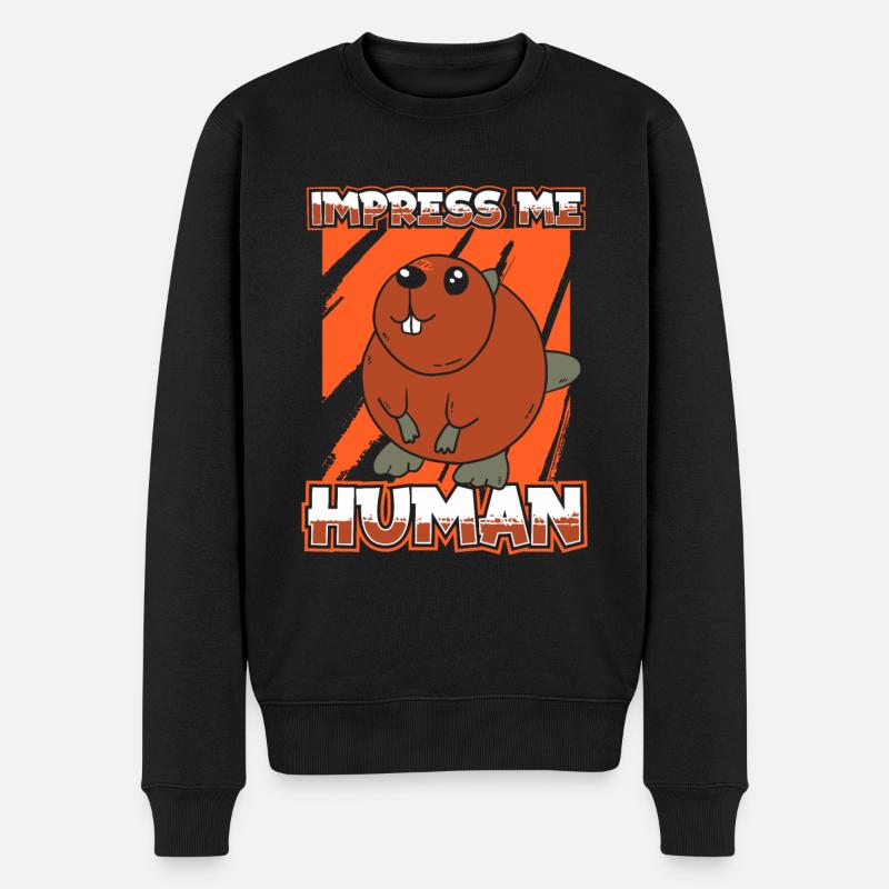 Castor - Pull Premium bio Homme - noir