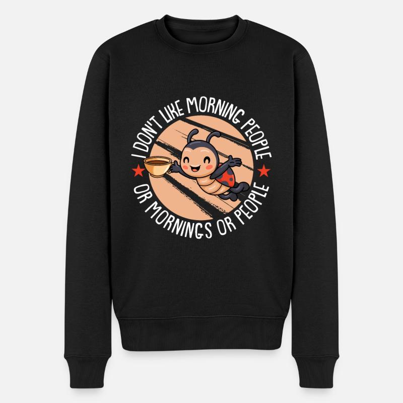 Ladybug Modschegiebchen Mariechenkäfer - Pull Premium bio Homme - noir