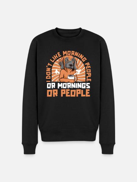 Great Dane Dog - Men's Premium Organic Jumper - black