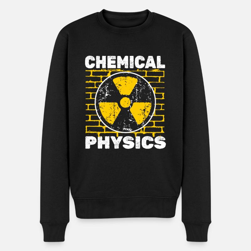 Physics Physicist - Men's Premium Organic Jumper - black