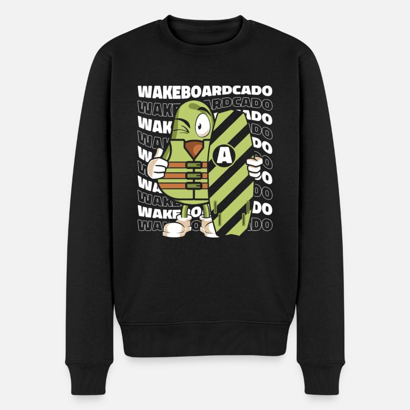 Wakeboarden Wakeboarding Wakeboard - Pull Premium bio Homme - noir