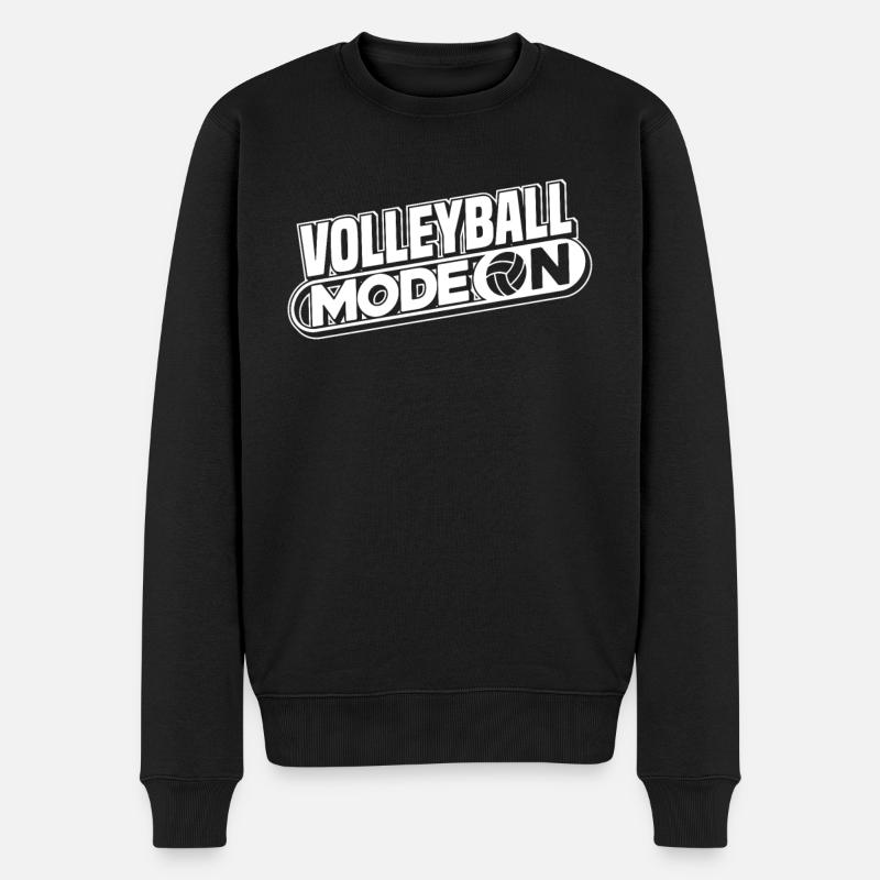Volleyball Volleyball de plage - Pull Premium bio Homme - noir