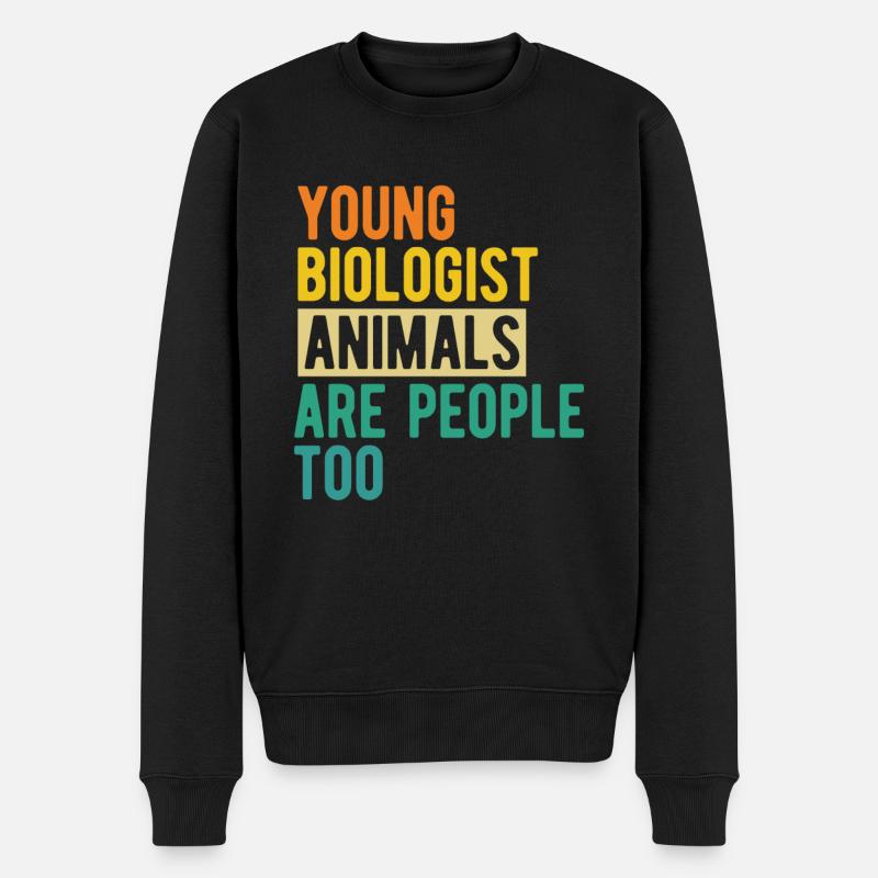 Biologiste scientifique en biologie - Pull Premium bio Homme - noir