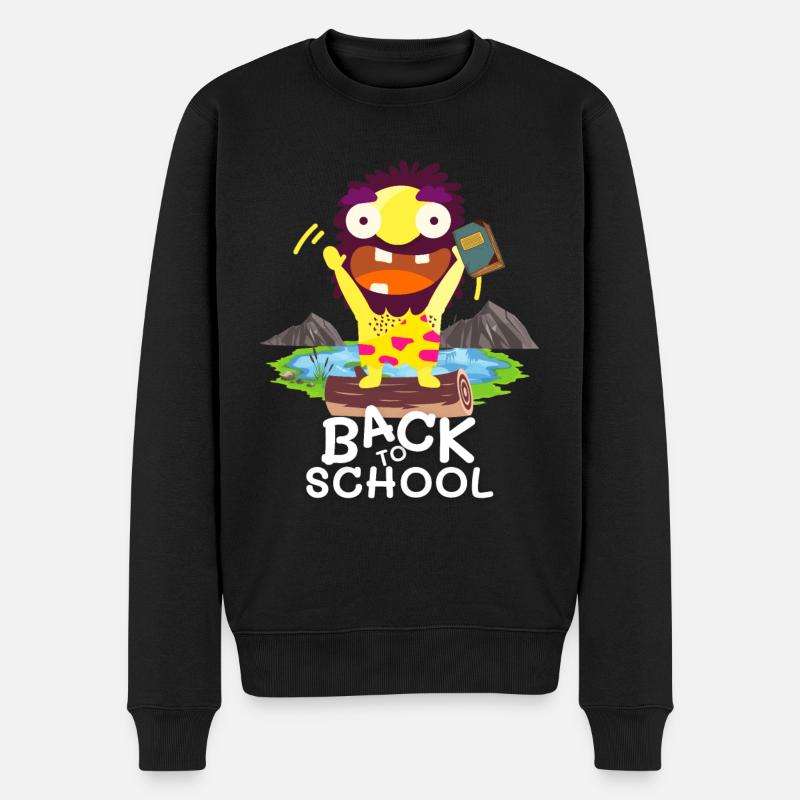 Retour à l’école - Pull Premium bio Homme - noir