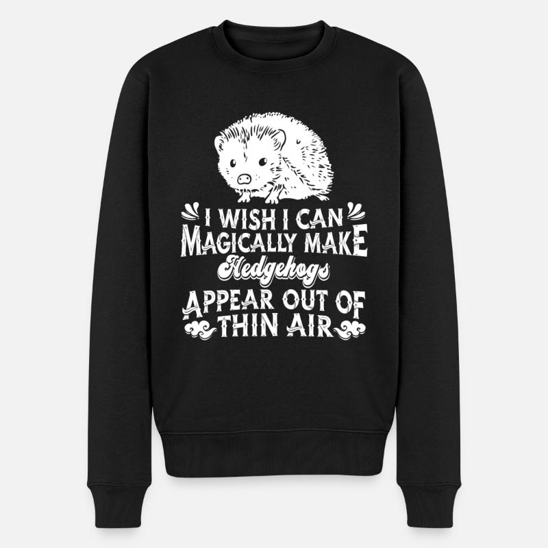 Hérisson - Pull Premium bio Homme - noir