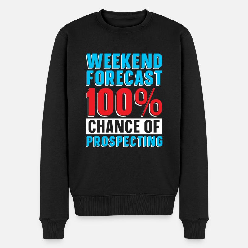 Prospecteur - Pull Premium bio Homme - noir