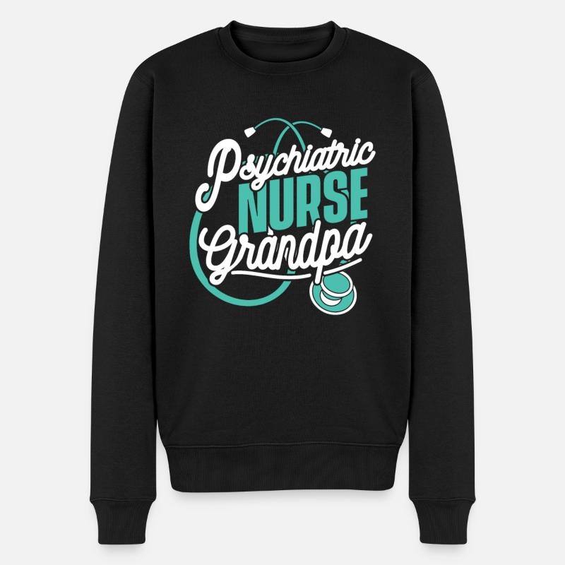 Infirmier - Pull Premium bio Homme - noir