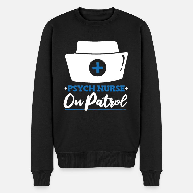 Infirmier - Pull Premium bio Homme - noir