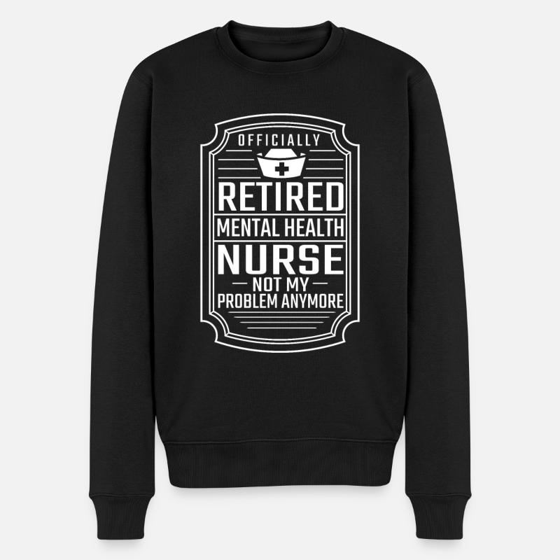 Infirmier - Pull Premium bio Homme - noir