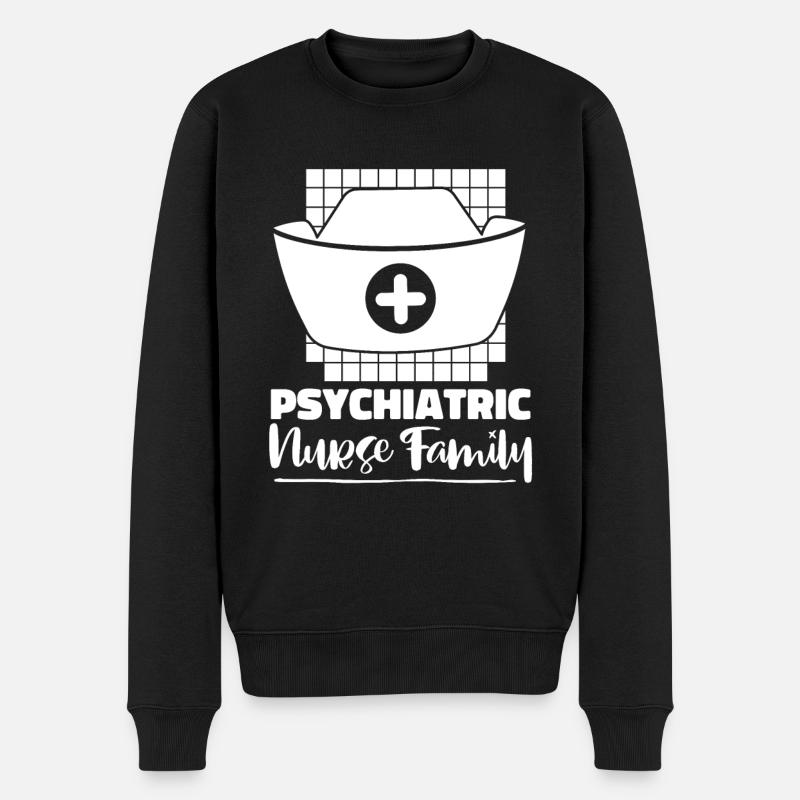 Infirmier - Pull Premium bio Homme - noir