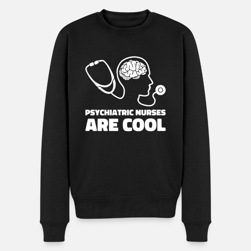 Infirmier - Pull Premium bio Homme - noir