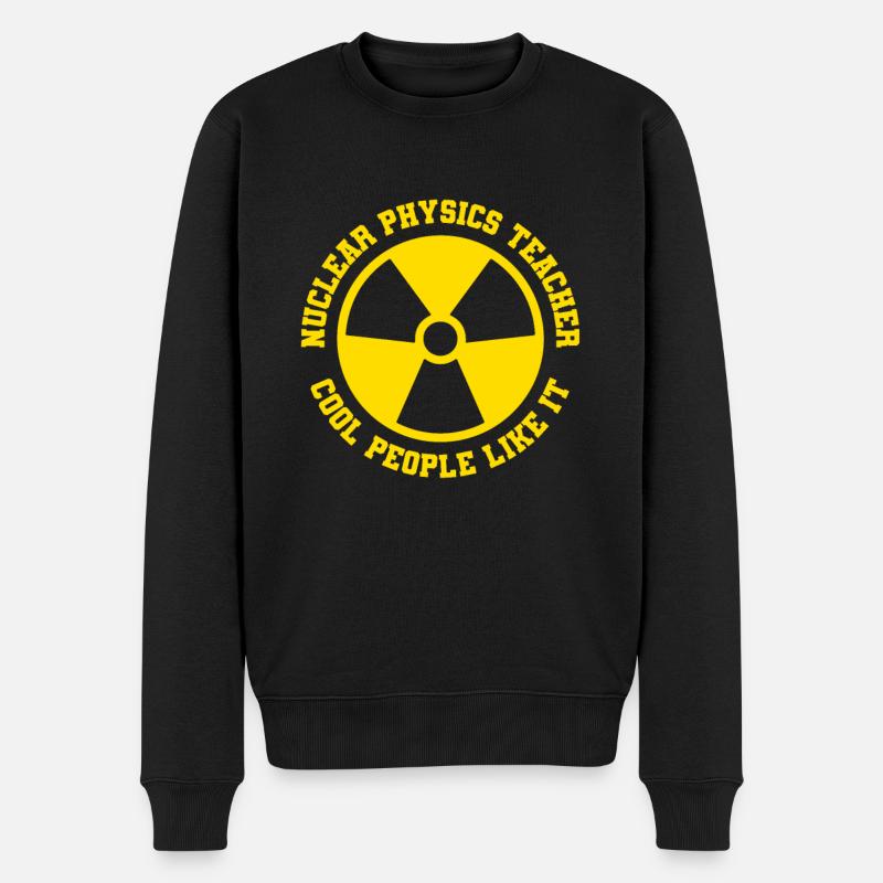 Physicien physicien - Pull Premium bio Homme - noir