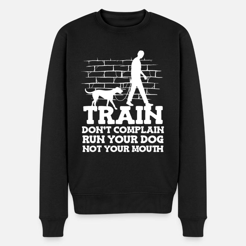 Dresseur de chiens Dresseur de chiens - Pull Premium bio Homme - noir