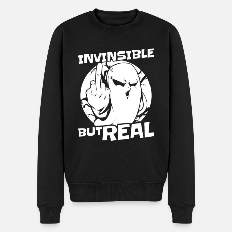 Halloween - Pull Premium bio Homme - noir