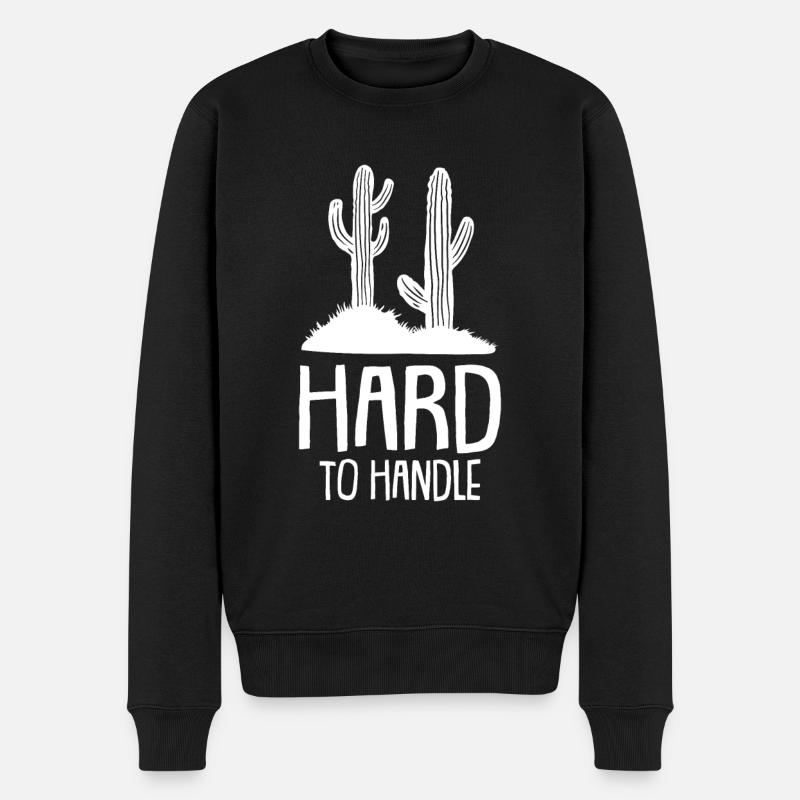 Cactus Jardin Cactus - Pull Premium bio Homme - noir