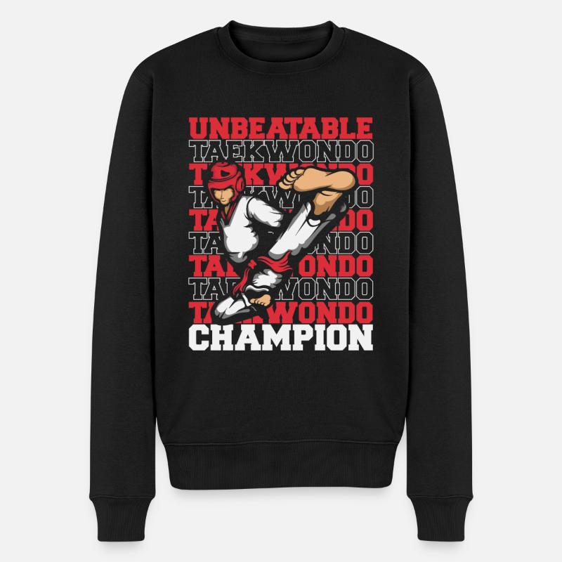 Taekwondo Champion - Pull Premium bio Homme - noir