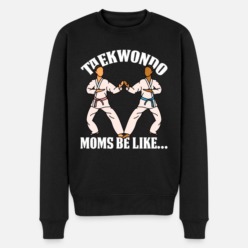 Taekwondo - Pull Premium bio Homme - noir