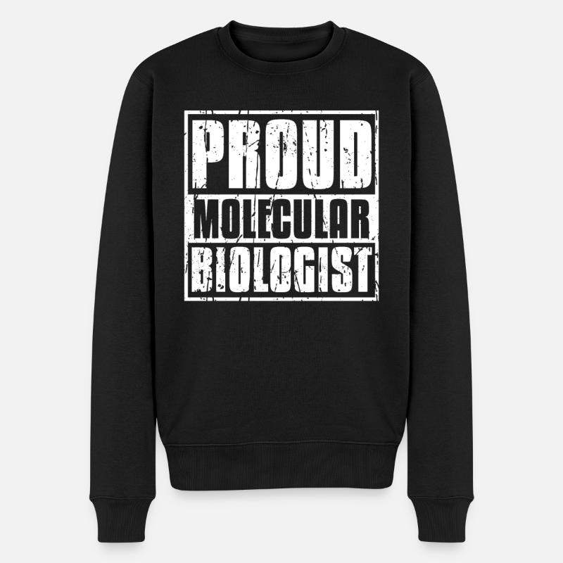 Biologiste Biologiste moléculaire - Pull Premium bio Homme - noir
