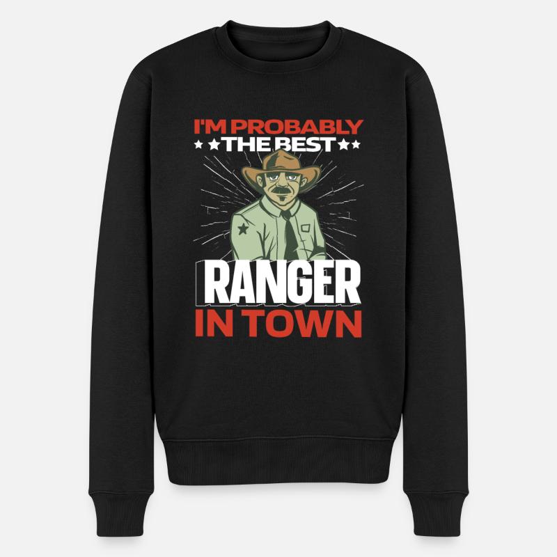 Forester Lustig - Pull Premium bio Homme - noir