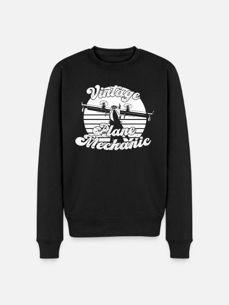 Mécanicien d’aéronefs - Pull Premium bio Homme - noir