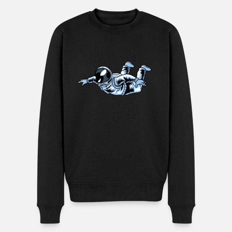Parachutisme Astronaute - Pull Premium bio Homme - noir