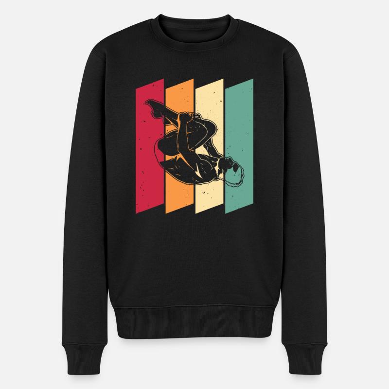 Plongeurs plongeurs - Pull Premium bio Homme - noir