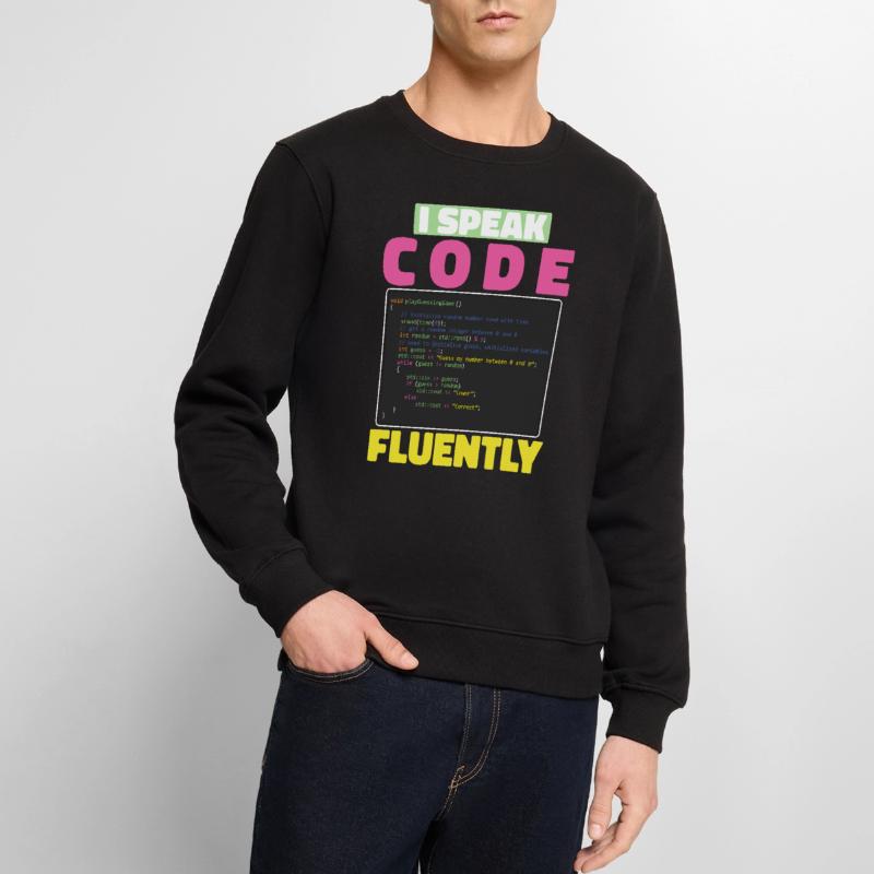 Entwickler Coder Programmierer Sarkasmus Männer Premium Bio Pullover