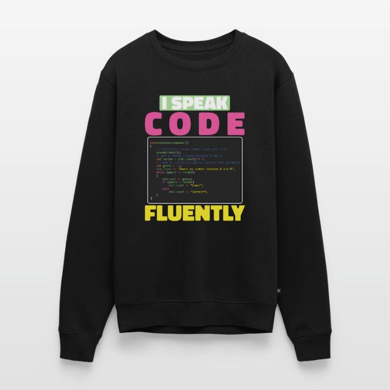 Entwickler Coder Programmierer Sarkasmus Männer Premium Bio Pullover