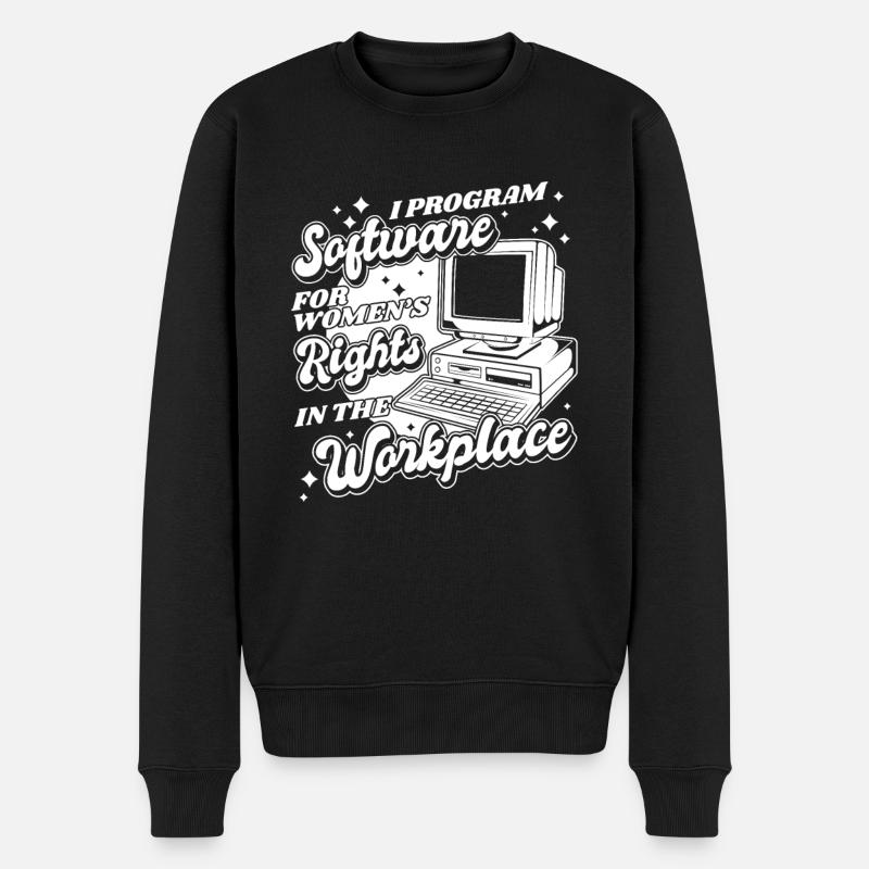 Developer Coder Programmer Computer - Pull Premium bio Homme - noir