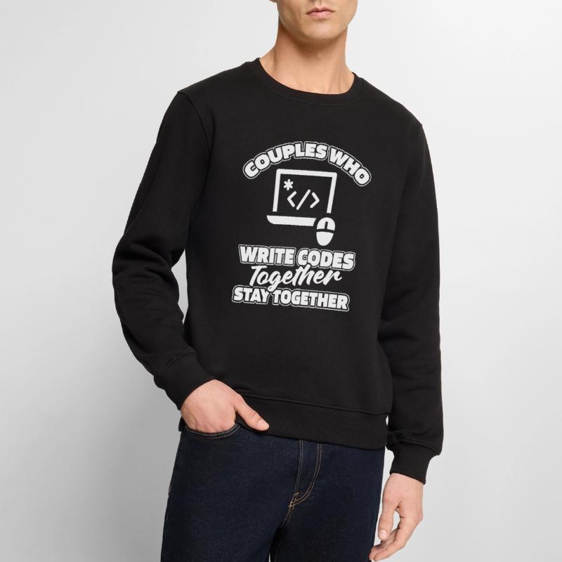 Developer Coder Programmer Pair Men's Premium Organic Jumper
