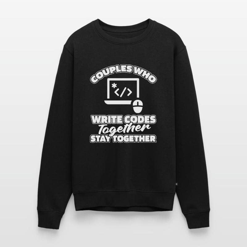 Developer Coder Programmer Pair Men's Premium Organic Jumper