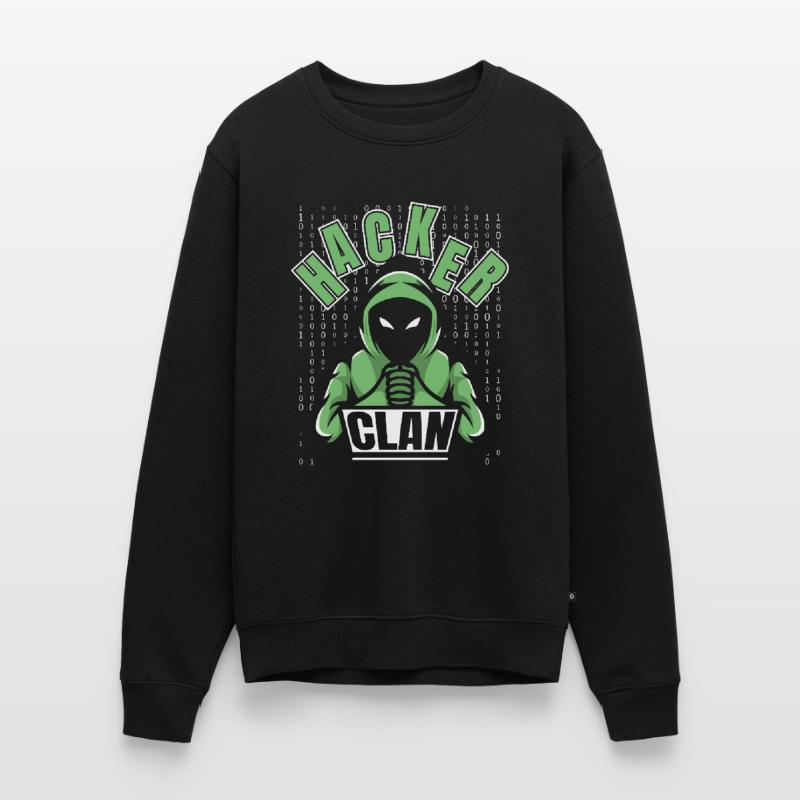 Entwickler Coder Programmierer Hacker Männer Premium Bio Pullover