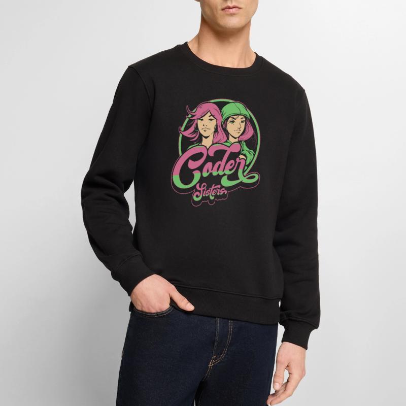 Entwickler Coder Programmierer Schwester Männer Premium Bio Pullover