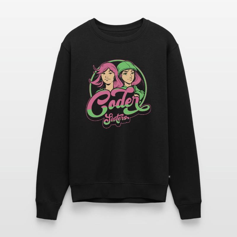 Entwickler Coder Programmierer Schwester Männer Premium Bio Pullover