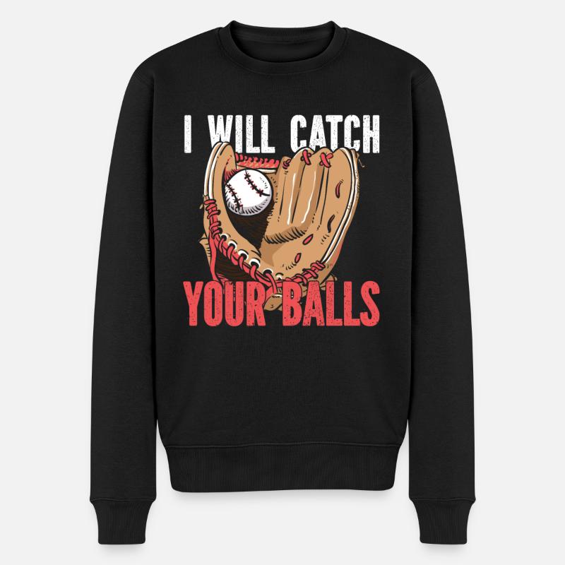 Gant de softball - Pull Premium bio Homme - noir