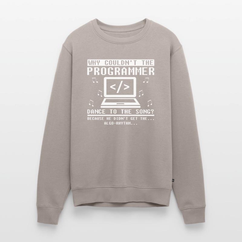 Developer Coder Programmer Fun Men's Premium Organic Jumper