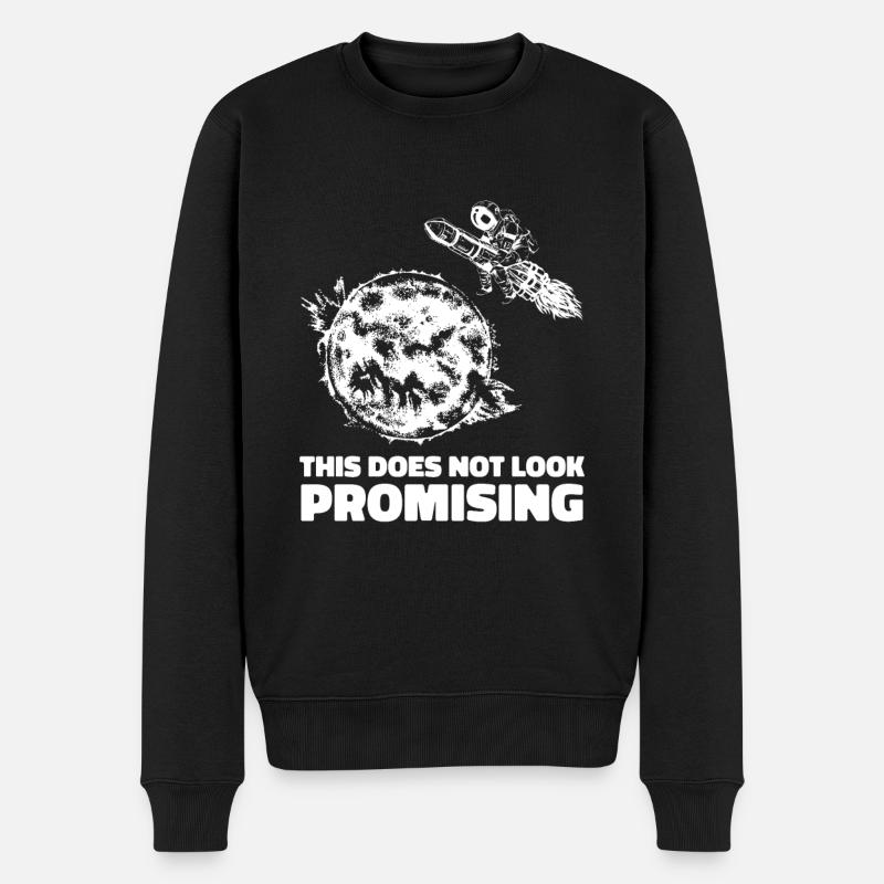 Colonisation spatiale de l’espace - Pull Premium bio Homme - noir