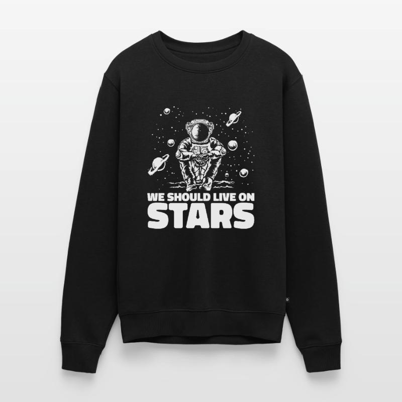 Astronaute de l’espace Colonisation de l’espace Pull Premium bio Homme
