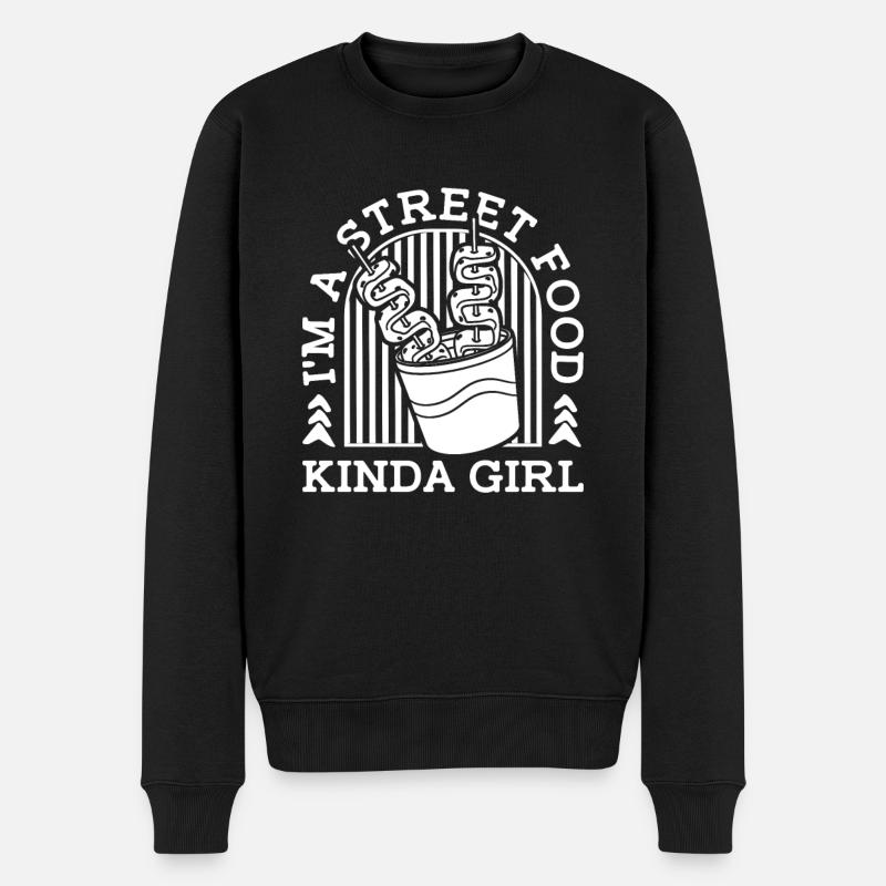 Cuisine de rue - Pull Premium bio Homme - noir